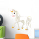 Beautiful White Unicorn Wall Decal