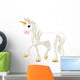 Beautiful White Unicorn Wall Decal
