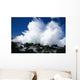 Hawaii, Maui, Makena Coast, Surf Crashing Along Lava Rock Shoreline Wall Mural