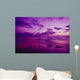 Hawaii, Maui, Kihei, Sunset, Purple Sky, Shoreline At Kamaole Beach Wall Mural