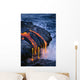 Steam Smoke Pahoehoe Wall Mural