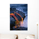 Steam Smoke Pahoehoe Wall Mural