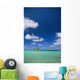 White Clouds In Blue Sky Wall Mural