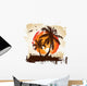 Tropical Sunset Wall Decal