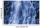 Close-Up Of Kepirohi Waterfall Rushing Whitewater Wall Mural