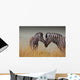 Zebras-Mother and Son Wall Mural