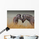 Zebras-Mother and Son Wall Mural
