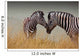 Zebras-Mother and Son Wall Mural