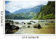 Hawaii, Kauai, Waikoko, Ocean Shoreline And Mountains In Distance Wall Mural