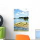 Plumeria Lei On Sand Wall Mural