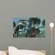 Prehistoric Dinosaur Scene Wall Mural