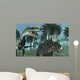 Prehistoric Dinosaur Scene Wall Mural