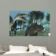 Prehistoric Dinosaur Scene Wall Mural