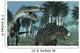 Prehistoric Dinosaur Scene Wall Mural