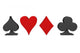 Playing cards suits Wall Decal