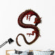 Eastern Dragon Wall Decal