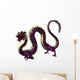 Purple Eastern Dragon Wall Decal