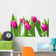 Tulips on a meadow Wall Decal