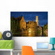 Bruges at night Wall Mural