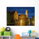 Bruges at night Wall Mural