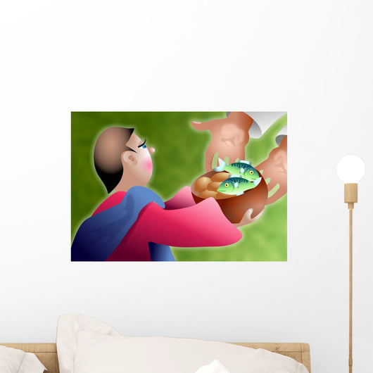 Loaves and Fishes Wall Mural