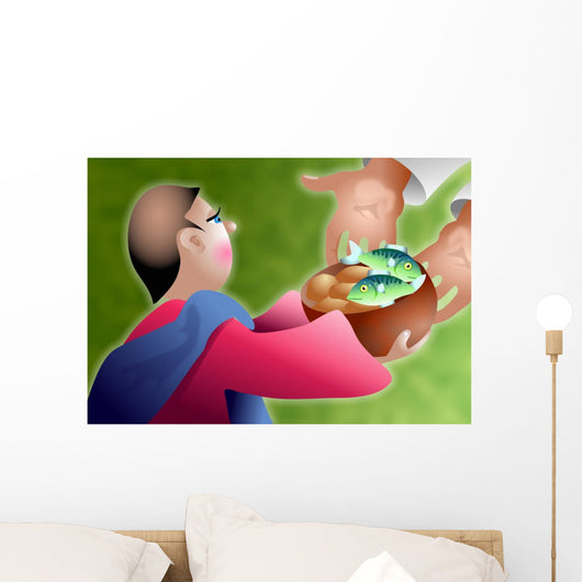 Loaves and Fishes Wall Mural