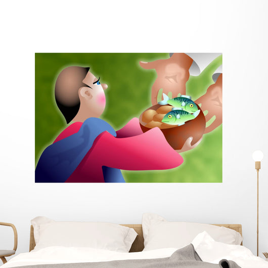 Loaves and Fishes Wall Mural