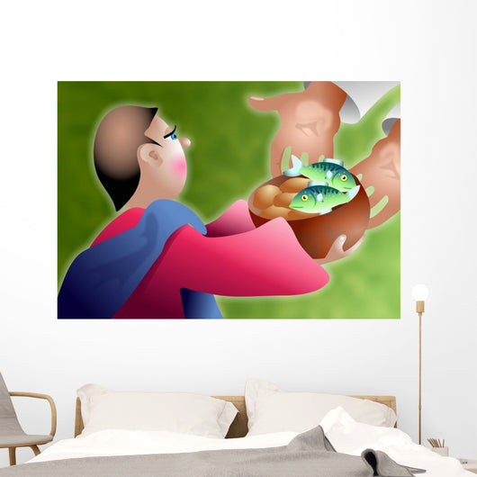 Loaves and Fishes Wall Mural