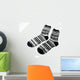 Fuzzy Socks Wall Decal