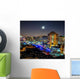 Supermoon over Clarendon Wall Decal
