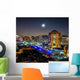 Supermoon over Clarendon Wall Decal