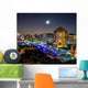 Supermoon over Clarendon Wall Decal
