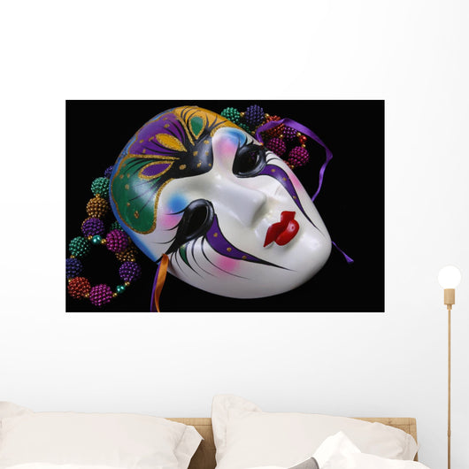 Ceremonial Face Plate Wall Mural