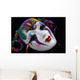 Ceremonial Face Plate Wall Mural