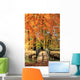 Autumn Bridge Wall Mural