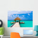 Water Cafe Beach Wall Decal Design 1