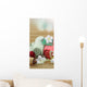Atmosphere Relaxation Spa Massage White Background Wall Mural