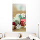Atmosphere Relaxation Spa Massage White Background Wall Mural