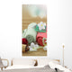 Atmosphere Relaxation Spa Massage White Background Wall Mural