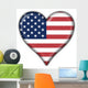 Bottone Cuore Americano Usa