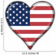 Bottone Cuore Americano Usa