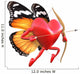 Cupid with butterfly wings. Wall Decal