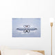 Swans Heart in the Calm Morning Lake Wall Mural