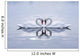 Swans Heart in the Calm Morning Lake Wall Mural