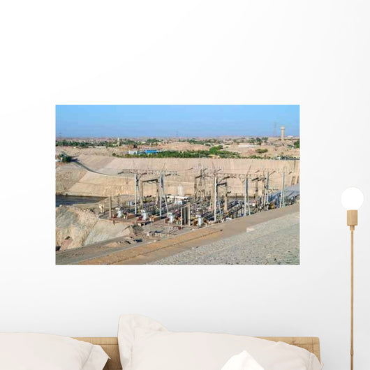 Aswan Hydroelectric Power Station Wall Decal