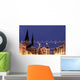 Weihnachtsdorf Wall Decal