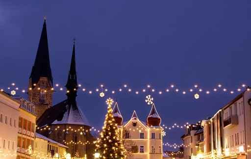 Weihnachtsdorf Wall Decal