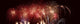 Panoramic Fireworks In A Night Sky Wall Mural