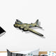 B-17 military airplane Wall Decal