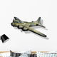 B-17 military airplane Wall Decal
